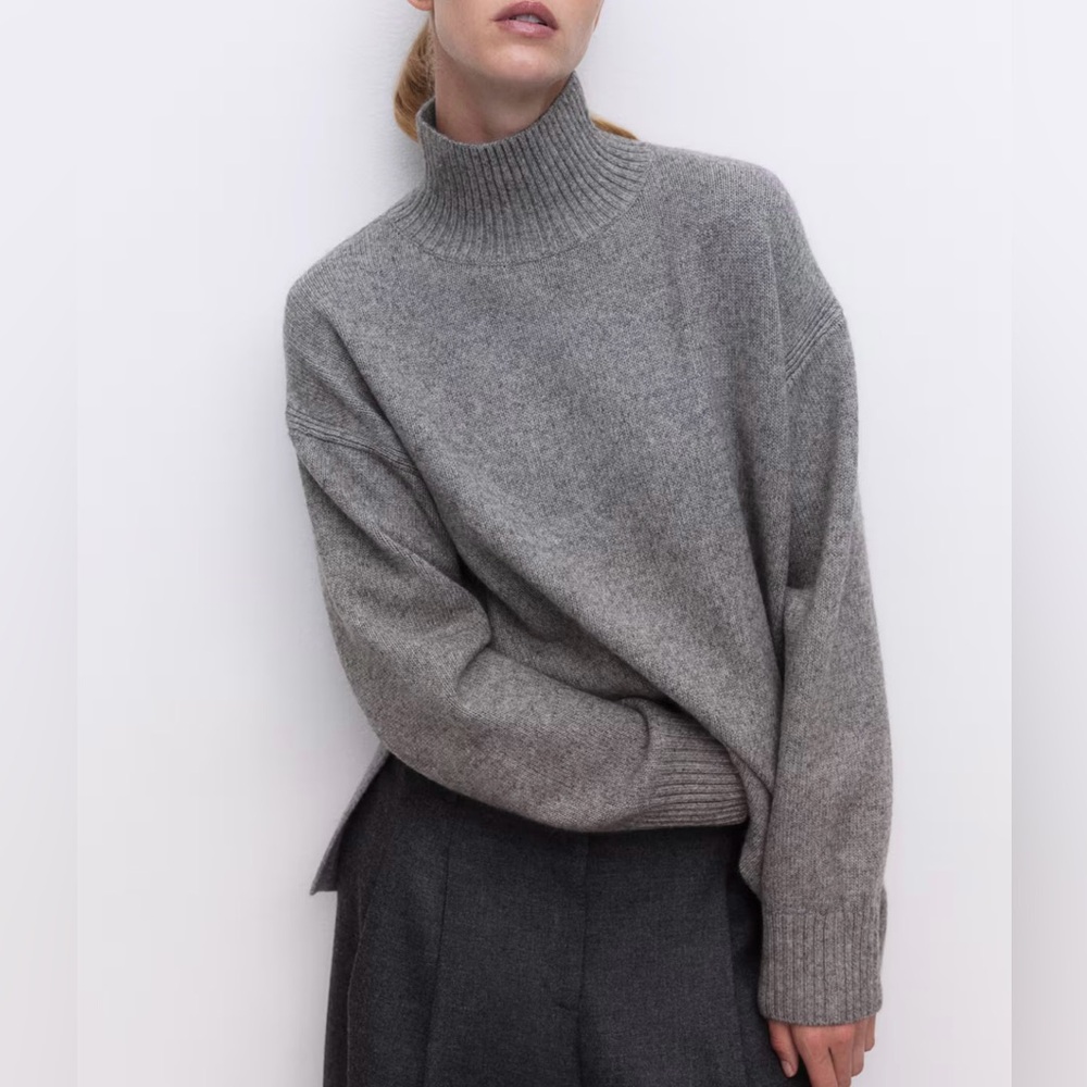 H&M Oversized Turtleneck Sweater